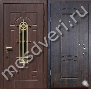 Дверь входная термо с терморазрывом TD-108 - купить от производителя Мосдвери Дверь входная термо с терморазрывом TD-108